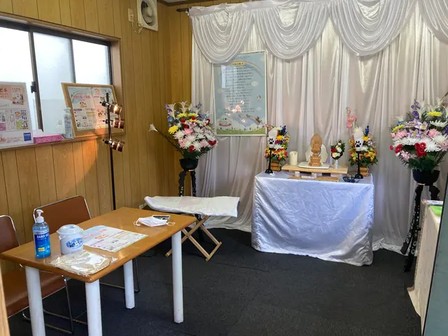 大田原市に店舗があります。移動火葬車により県北方面のペット火葬を行なっています。サービスの画像