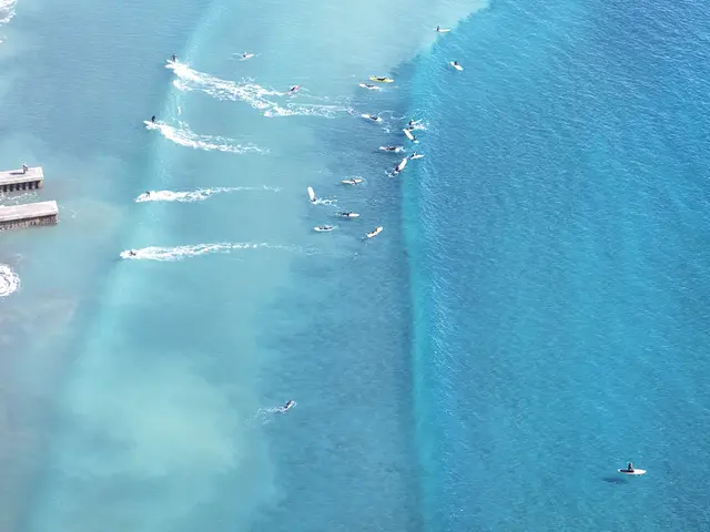 サーフィンドローン撮影