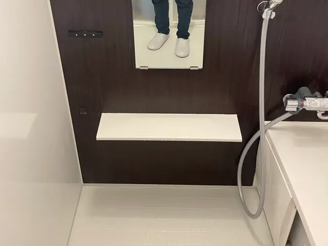 水垢、カビ、浴室換気扇、床汚れ、排水口、鏡ウロコ取り、エプロン洗浄サービスの画像