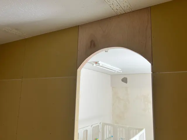 クロス込み！！！【大阪奈良】遮音壁間仕切 材料外加工で部屋が汚れない施工方法ですサービスの画像