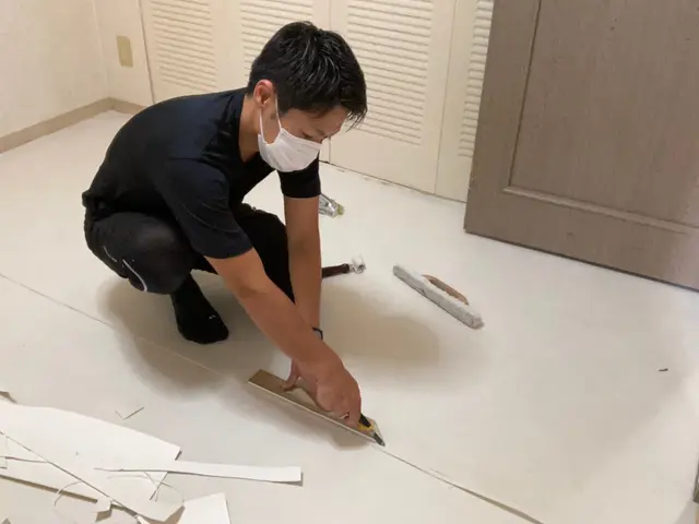 #福山 #倉敷 #年120件 #6帖4万〜 #1年保証 #PayPay対応サービスの画像