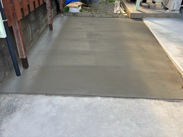 駐車場コンクリート工事サービスの画像
