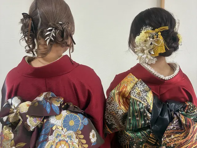 ご自宅、宿泊先で気楽にお着付け！(ヘアセット込♪) 着付けだけのお値引きプラン有