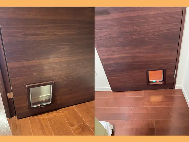 ペットドア取り付けはお任せください！経験豊富な職人店長がお伺いいたします。サービスの画像