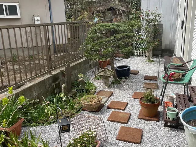 砂利敷き作業サービスの画像