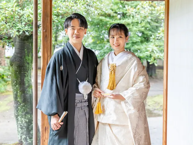 和装も洋装も最高のロケーションで！お二人らしい写真撮影を♪PayPay対応！