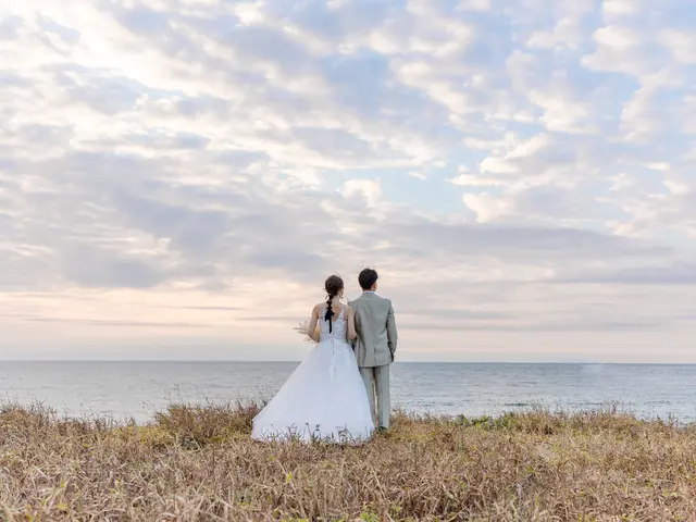 和装も洋装も最高のロケーションで！お二人らしい写真撮影を♪PayPay対応！