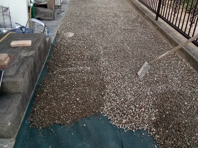 ☆雑草対策　防草シート～砂利敷き　お任せください！　損害保険加入済みで安心◎サービスの画像