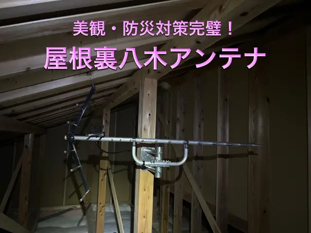 ★新規出店大特価★屋根裏設置推奨★確かな技術を低価格でご提供致します！サービスの画像