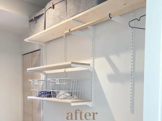 【安心低価格】可動棚（自在棚）の設置、取り付けはプロにお任せください！サービスの画像