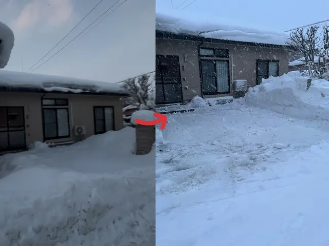 雪かきします！サービスの画像