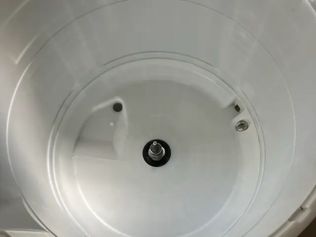 縦型洗濯機のクリーニング！洗濯物に黒い物がついてませんか？ぜひ！サービスの画像