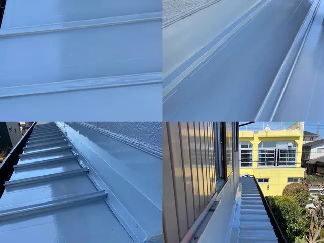 【トタン・折半キーストン・瓦棒屋根塗装】サービスの画像