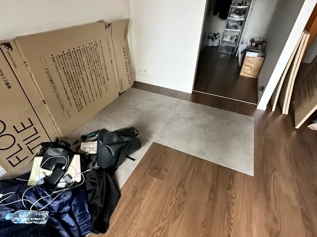 賃貸物件現状回復可能◎ご要望通りに施工！お洒落は床から！サービスの画像