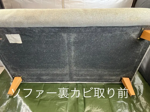 -イオンウォッシュ-　ファブリック製ソファー洗浄　オフィスチェアー洗浄サービスの画像