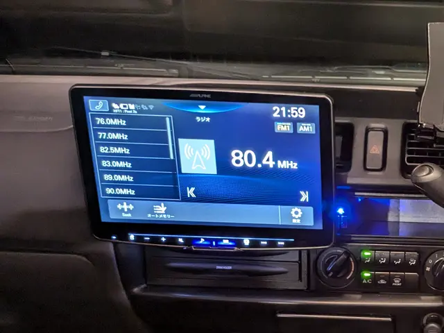 カーナビの取付（国産車）サービスの画像