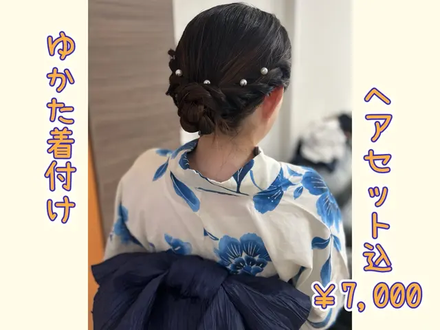 お子様の段取りも相談可★現役保育士×着付け師による安心着付けとお任せヘアセット！