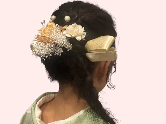 ★身体をすらっと美しく見せるお着付け★簡単ヘアアレンジ込/保育士×着付け師