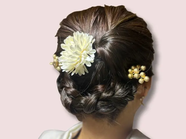 ★身体をすらっと美しく見せるお着付け★簡単ヘアアレンジ込/保育士×着付け師