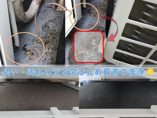 ❖エアコン修理店の洗浄力❖①サービス1番【複数台お得☆】②完全分解【秋限定半額】サービスの画像