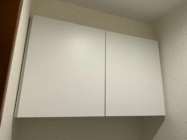 吊り戸棚・化粧棚・収納棚など取付いたしますサービスの画像