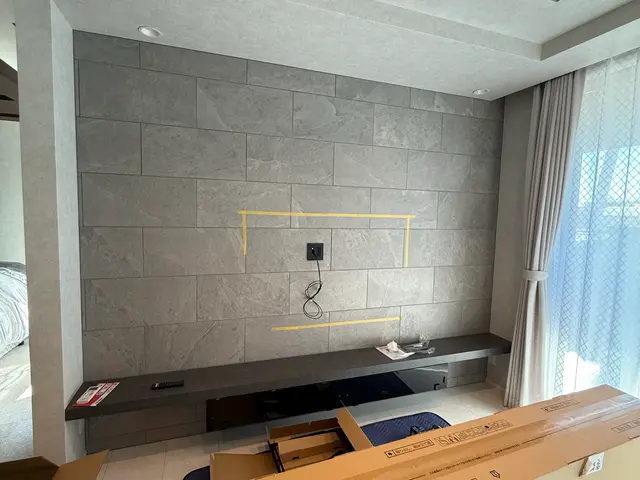 ☆壁掛テレビの設置・取外し☆１０年の実績！下地がない場合もご相談ください！サービスの画像