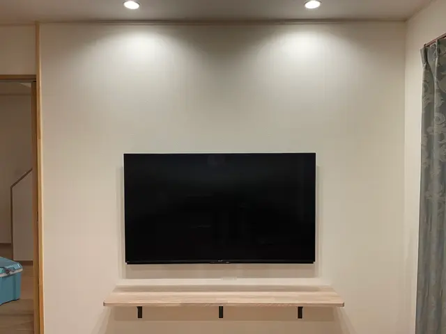 ☆壁掛テレビの設置・取外し☆１０年の実績！下地がない場合もご相談ください！サービスの画像