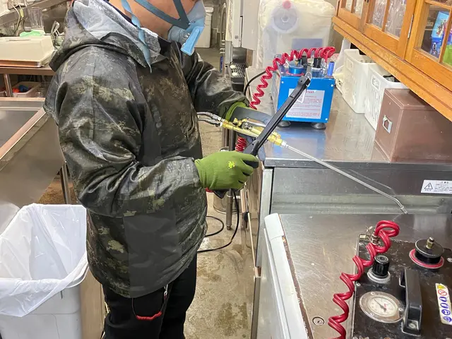 1回の施工で様子を見たい方に！チャバネG減らします。한국어…インボイス登録事業者サービスの画像