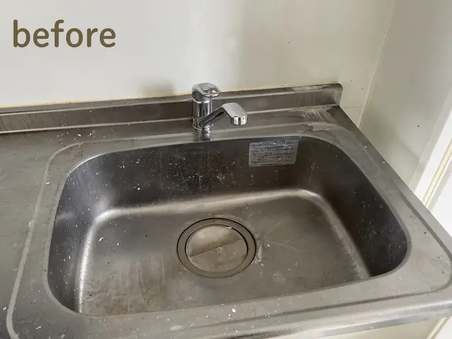 【夫婦で訪問できます♬】シンクとコンロ周りをピカピカに♪焦げつき・水アカ対策◎サービスの画像