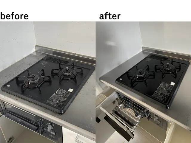 【夫婦で訪問できます♬】シンクとコンロ周りをピカピカに♪焦げつき・水アカ対策◎サービスの画像