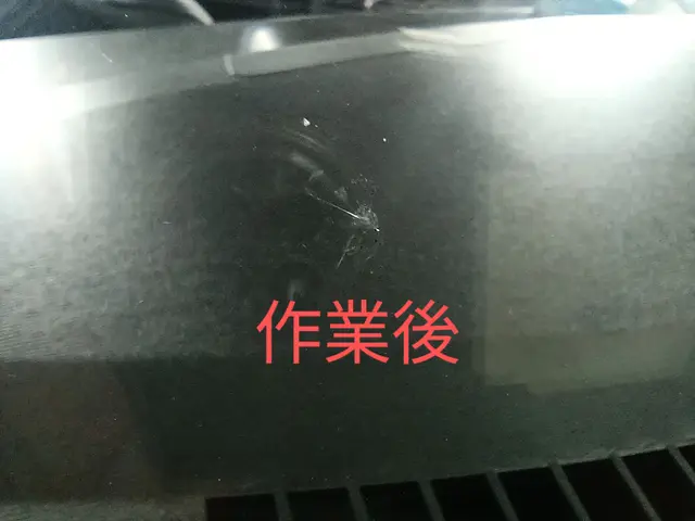 【出張施工】フロントガラスの飛び石リペア！当社スタッフがすべてご対応！サービスの画像