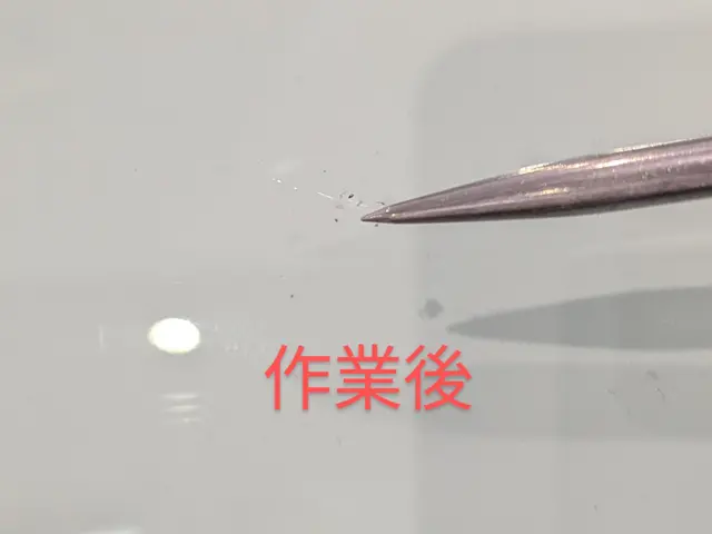 【出張施工】フロントガラスの飛び石リペア！当社スタッフがすべてご対応！サービスの画像