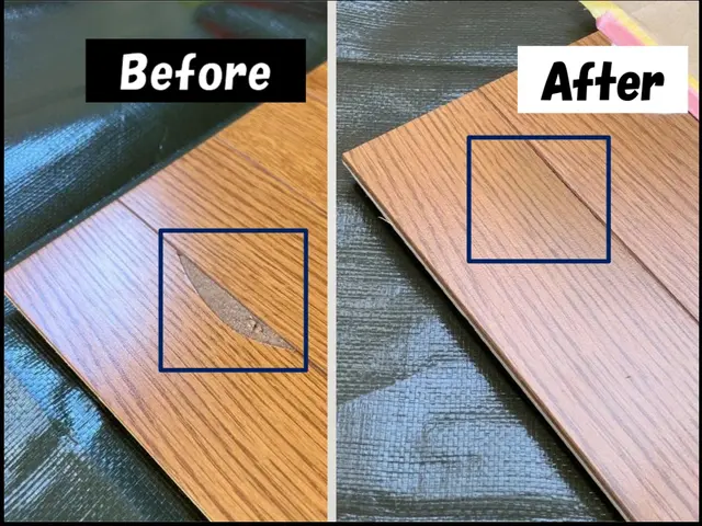 【フローリングのキズ・凹み】直します！★見積無料★時間外もご相談くださいサービスの画像