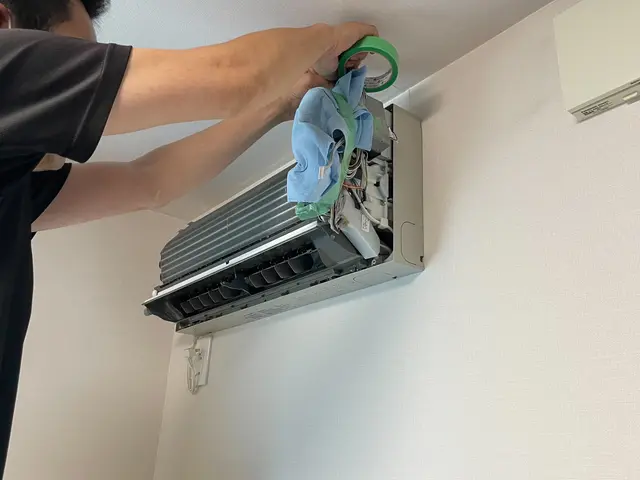 エアコン洗浄《壁掛けタイプ》お掃除ロボ付き不可サービスの画像