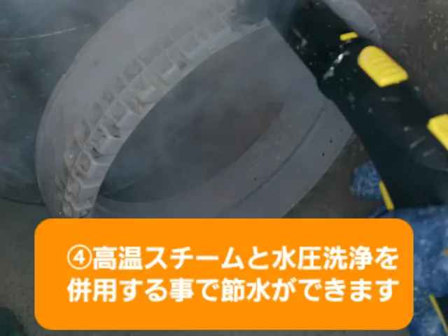 洗濯物の付着物や洗濯機周りの汚れや臭いが気になりませんか？サービスの画像