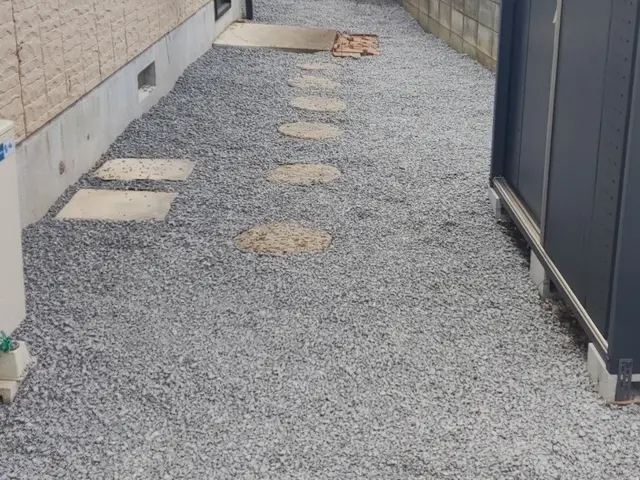 安心砂利敷きサービス！サービスの画像