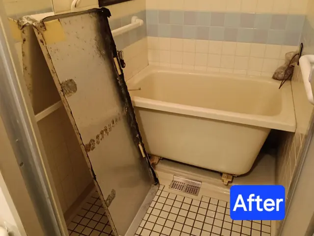 ◉カビ◉水垢◉石鹸カス徹底除去！お風呂と『ついでに』セットもお得に好評中です！！サービスの画像