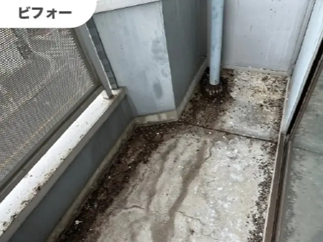 泥、砂、粉塵等の汚れをスッキリ落とします！隅々までピカピカ！サービスの画像