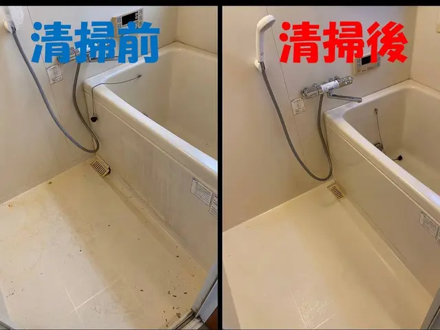 『安心・丁寧』のお声多数頂いております！天井や壁までキレイに！！サービスの画像