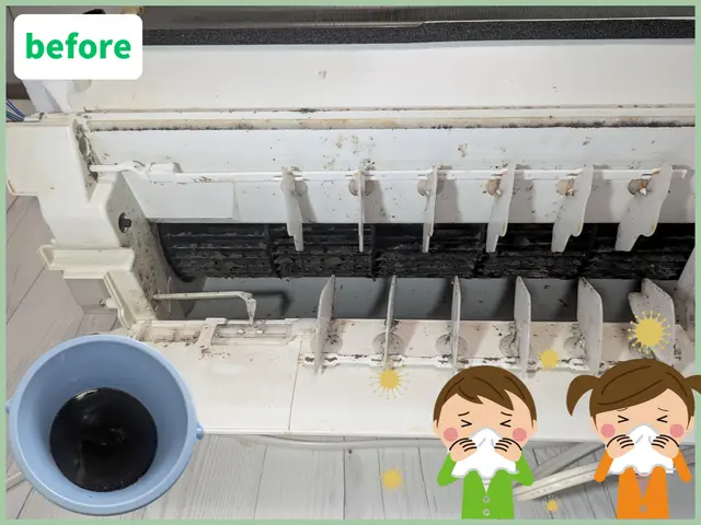 ✿完全分解洗浄対応◎✿お子様やペットにも安心・安全の天然洗剤✿複数台割引がお得★サービスの画像