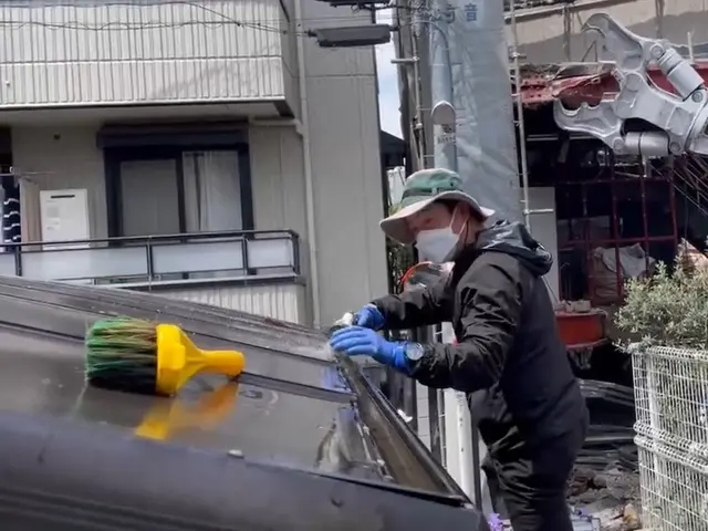 ★高圧洗浄機でお家を丸ごと洗浄しませんか？★お家の外でしたら壁も床も対応可★サービスの画像