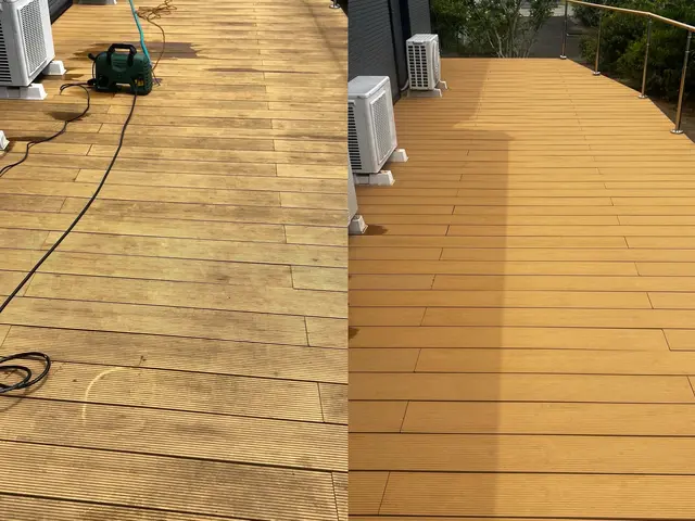 ★高圧洗浄機でお家を丸ごと洗浄しませんか？★お家の外でしたら壁も床も対応可★サービスの画像