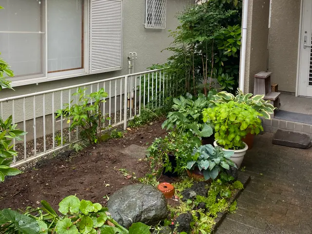 植木の伐採抜根はお任せ下さい！壁際や水道管近くの難所も承ります！サービスの画像