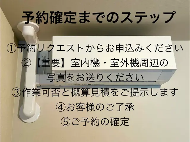 新規出店キャンペーン価格｜丁寧・安心対応｜エアコン取付｜事前確認で追加料金も安心サービスの画像