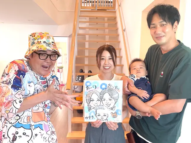 明るく楽しい絵師が描く！温かみのある似顔絵で世界に1枚の思い出を♪