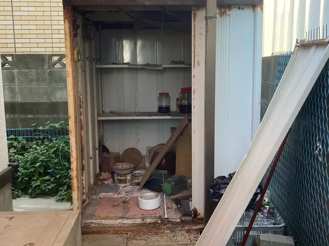 物置解体はお任せください(^^♪◆年中無休・土日祝もご予約大歓迎サービスの画像