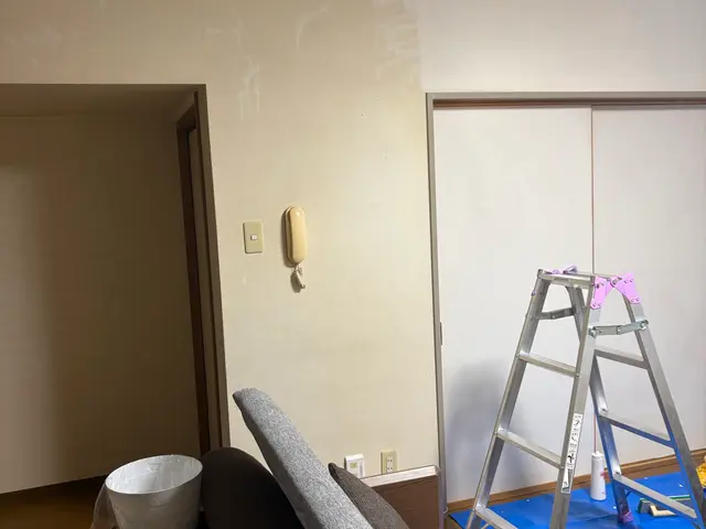 ☆クロス再生施工☆張り替えの約半額で新品レベルに仕上げます☆抗菌・防臭・防カビ☆サービスの画像