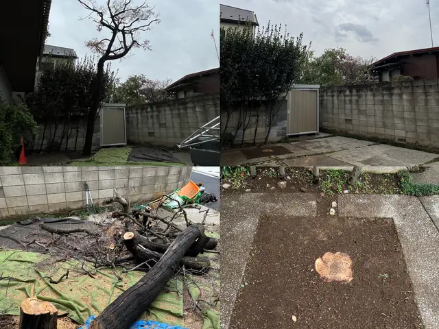 伐採いたしますサービスの画像