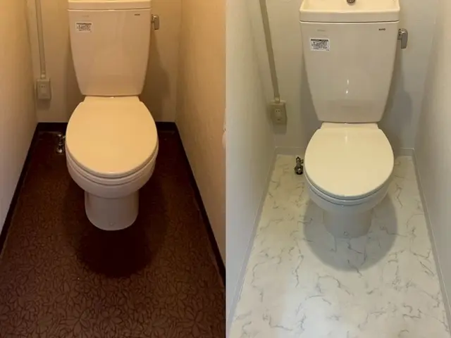 クッションフロアの張替え(※材料費込み)サービスの画像