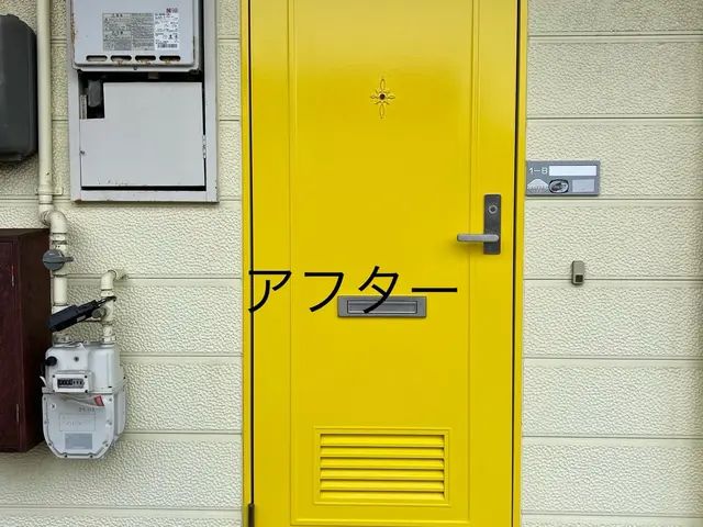 ケレン清掃から３回塗りで丁寧に塗らせて頂きます。サービスの画像